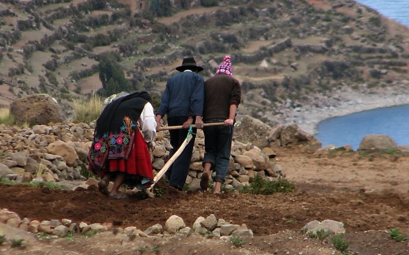 Amantani is an island on the Peruvian side of Lake Titicaca